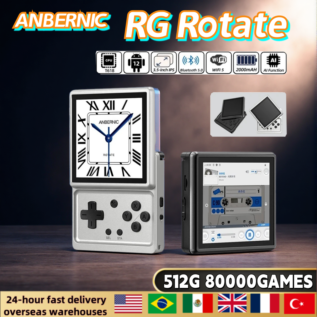 Gaming Console Years - ANBERNIC RG Rotate Handheld Game Console
