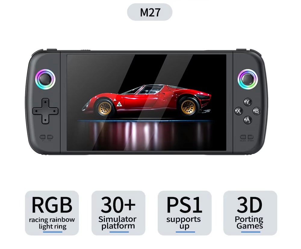 M27 7 Inch Handheld Game Conso - Console Gaming Hand บทวิจารณ์และราคา