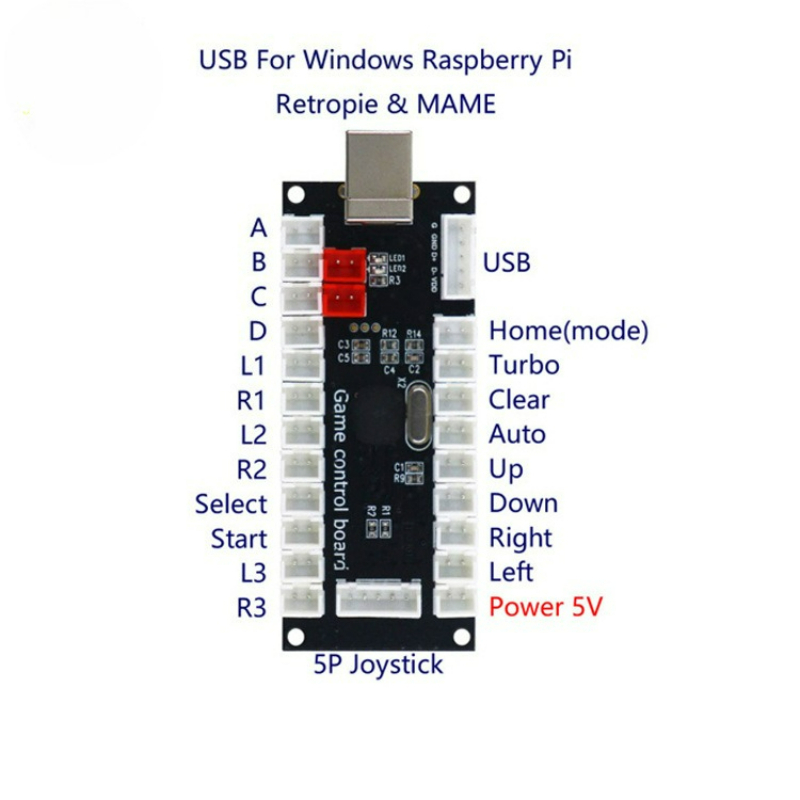 DIY Arcade Joystick Circuit Bo - Gaming Console Years บทวิจารณ์และราคา