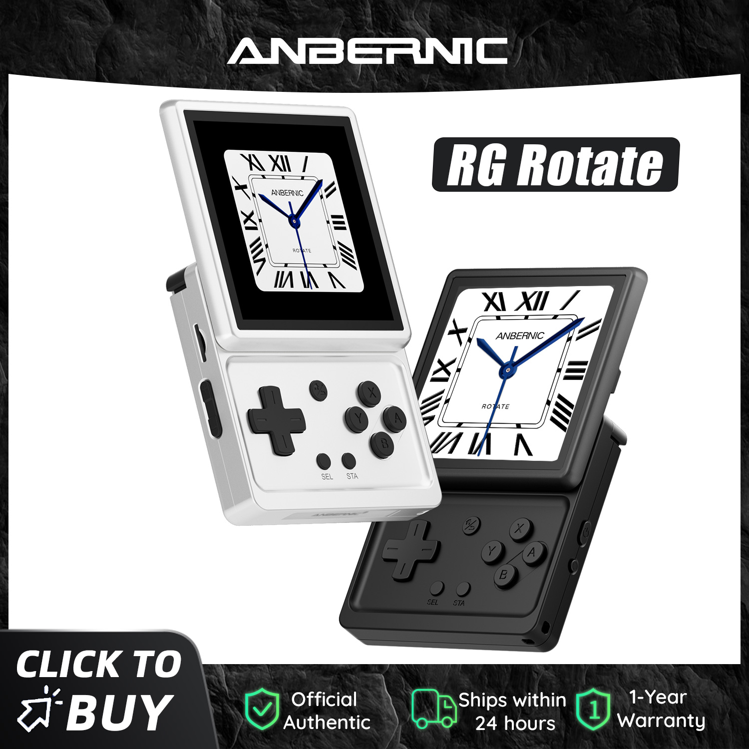 Anbernic RG Rotate Retro Handh - Gaming Console Years บทวิจารณ์และราคา