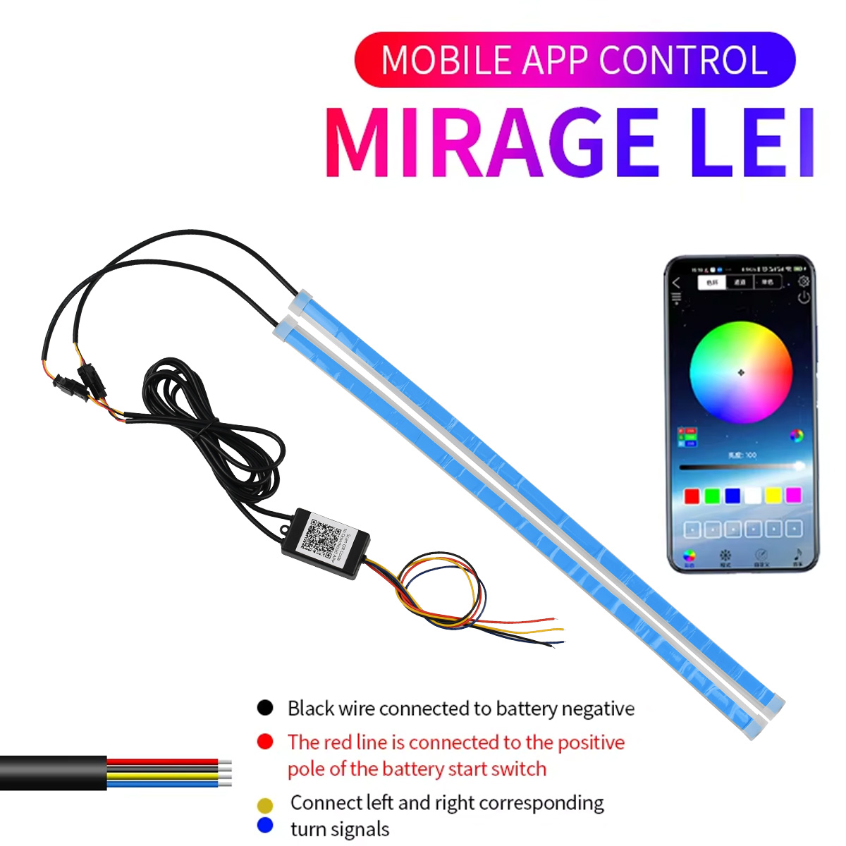 App Control DRL Car Daytime Ru - Led Gaming Light Strip บทวิจารณ์และราคา