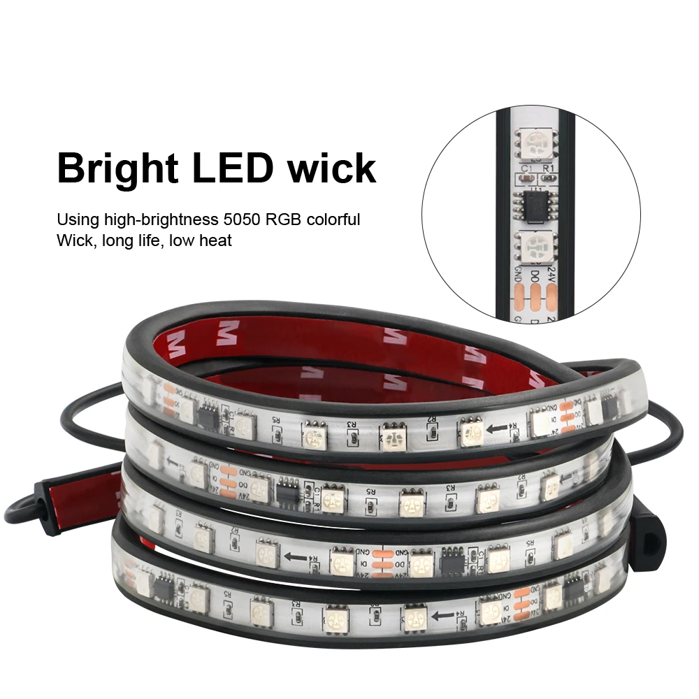 1.5M 2.4M Led Rgb Warning Ligh - Led Gaming Light Strip บทวิจารณ์และราคา