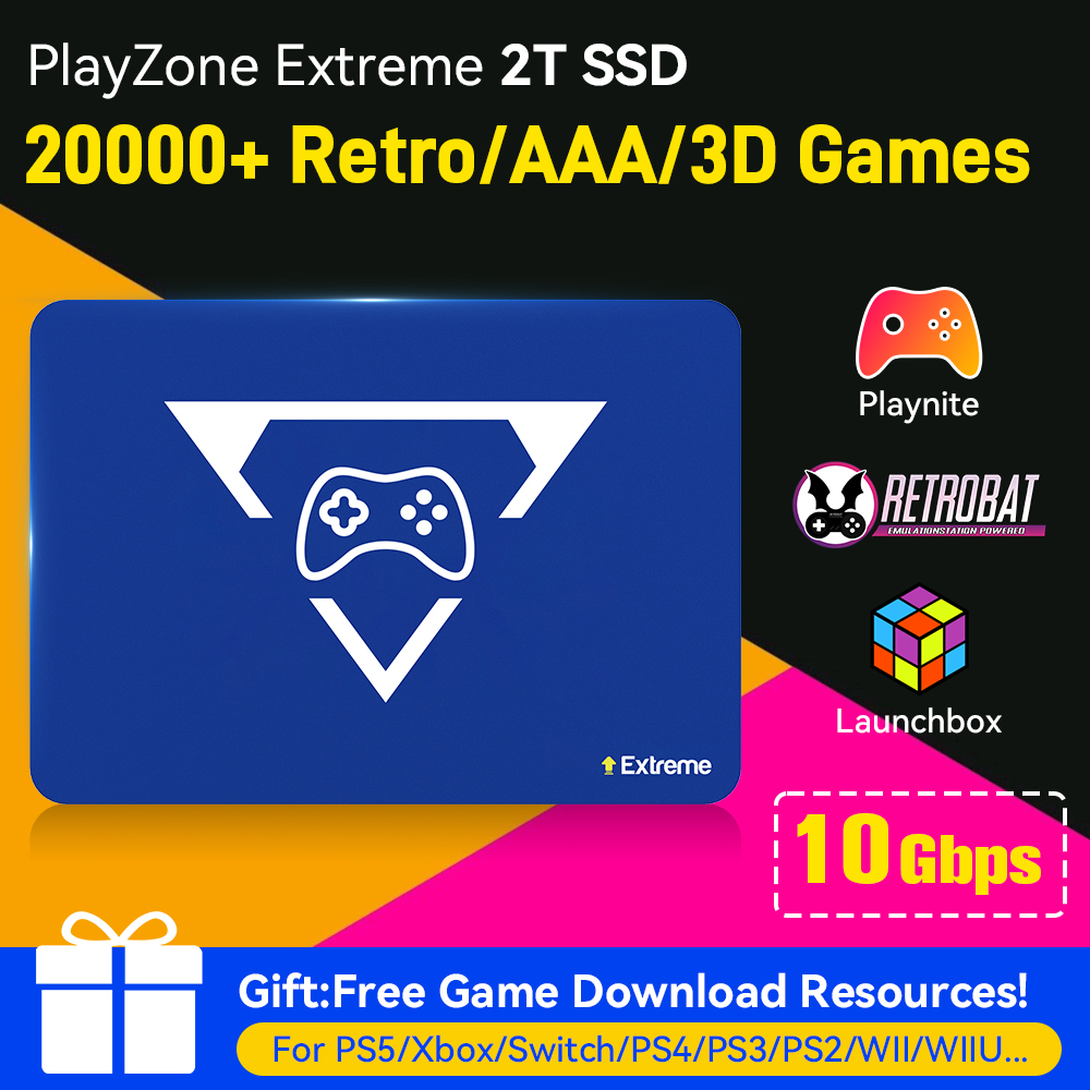2TB Gaming Emulation Hard Driv - Gaming Console Windows บทวิจารณ์และราคา