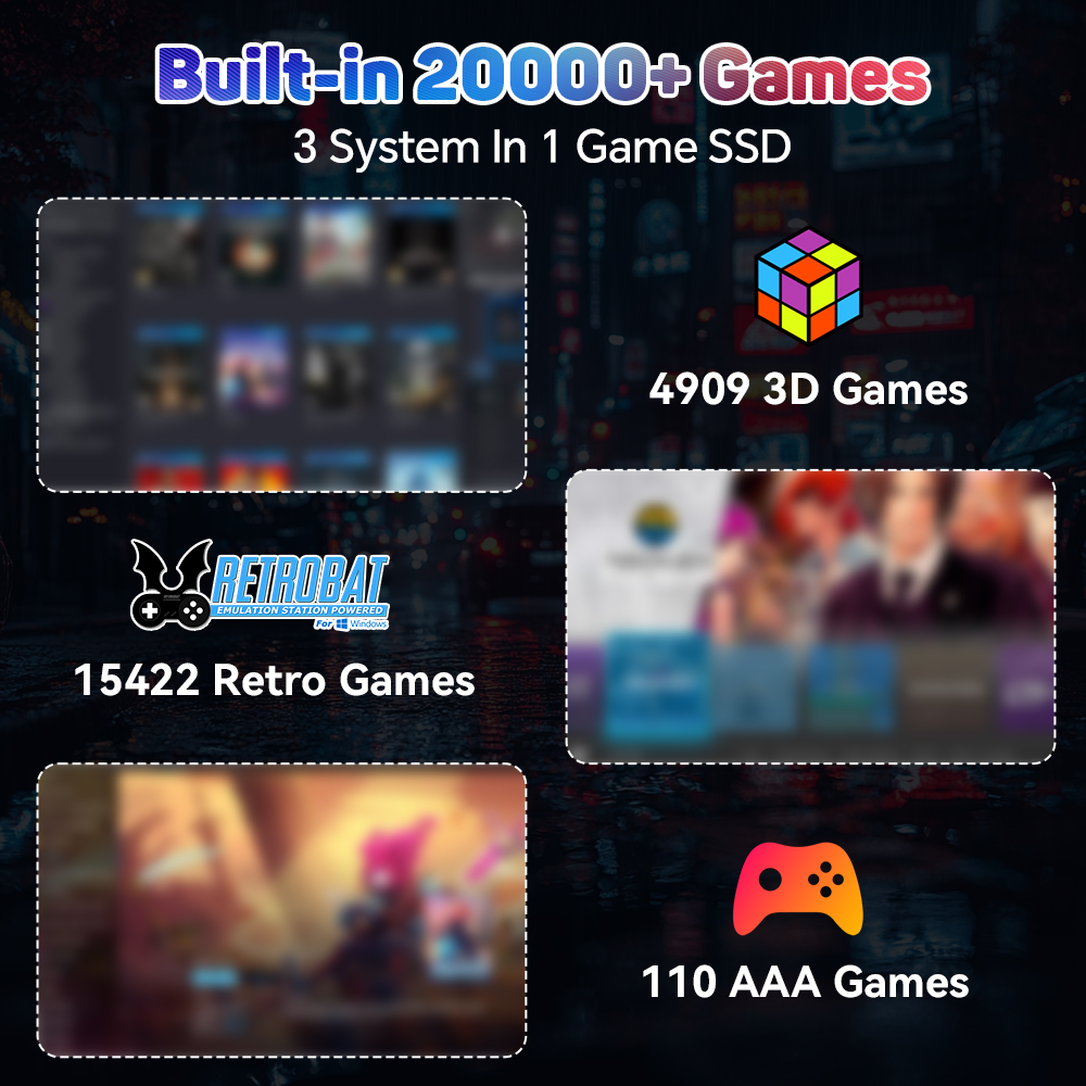 2TB Gaming Emulation Hard Driv - Gaming Console Windows บทวิจารณ์และราคา
