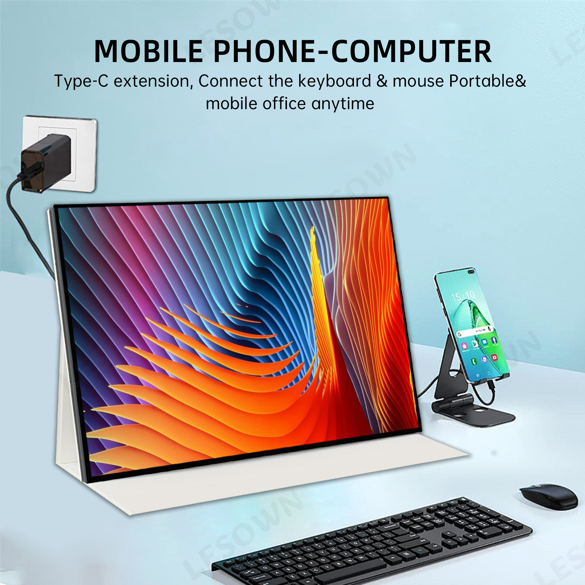LESOWN High-Refresh 120Hz 16in - Gaming Console And Monitor บทวิจารณ์และราคา