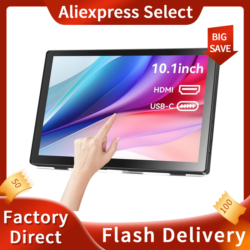 Small Touchscreen Monitor 10.1 - Gaming Console Images บทวิจารณ์และราคา