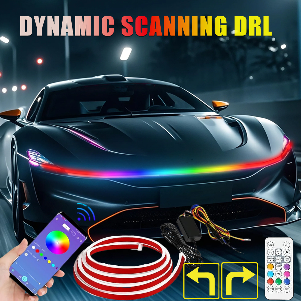 RGB Dynamic Scan Start Up DRL  - Led Gaming Light Strip บทวิจารณ์และราคา