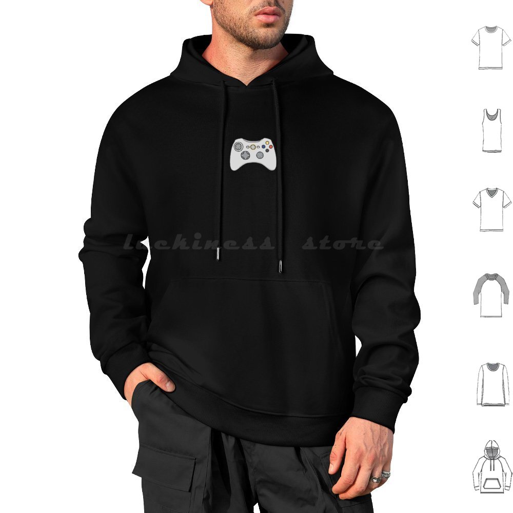 Controller Hoodie Cotton Long  - Console Gaming Hand บทวิจารณ์และราคา