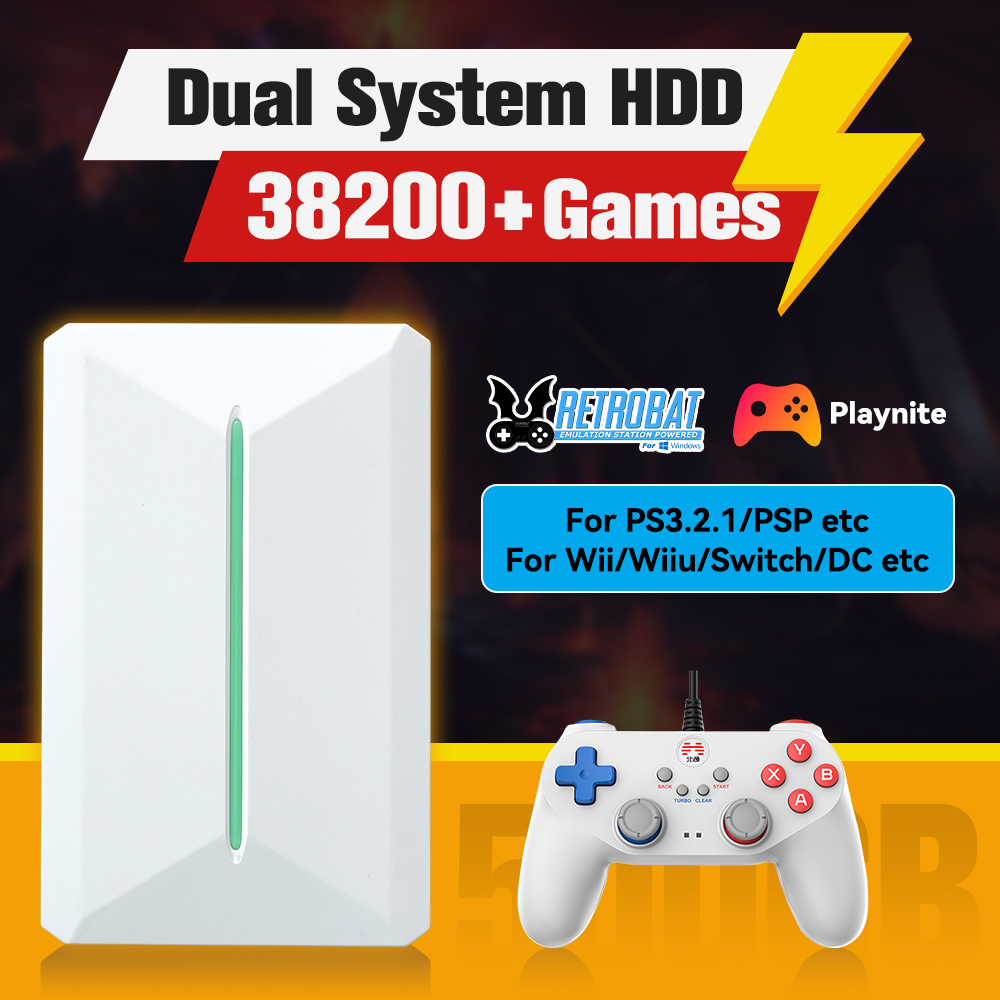 Retrobat＆Playnite System HDD R - Gaming Console Windows บทวิจารณ์และราคา
