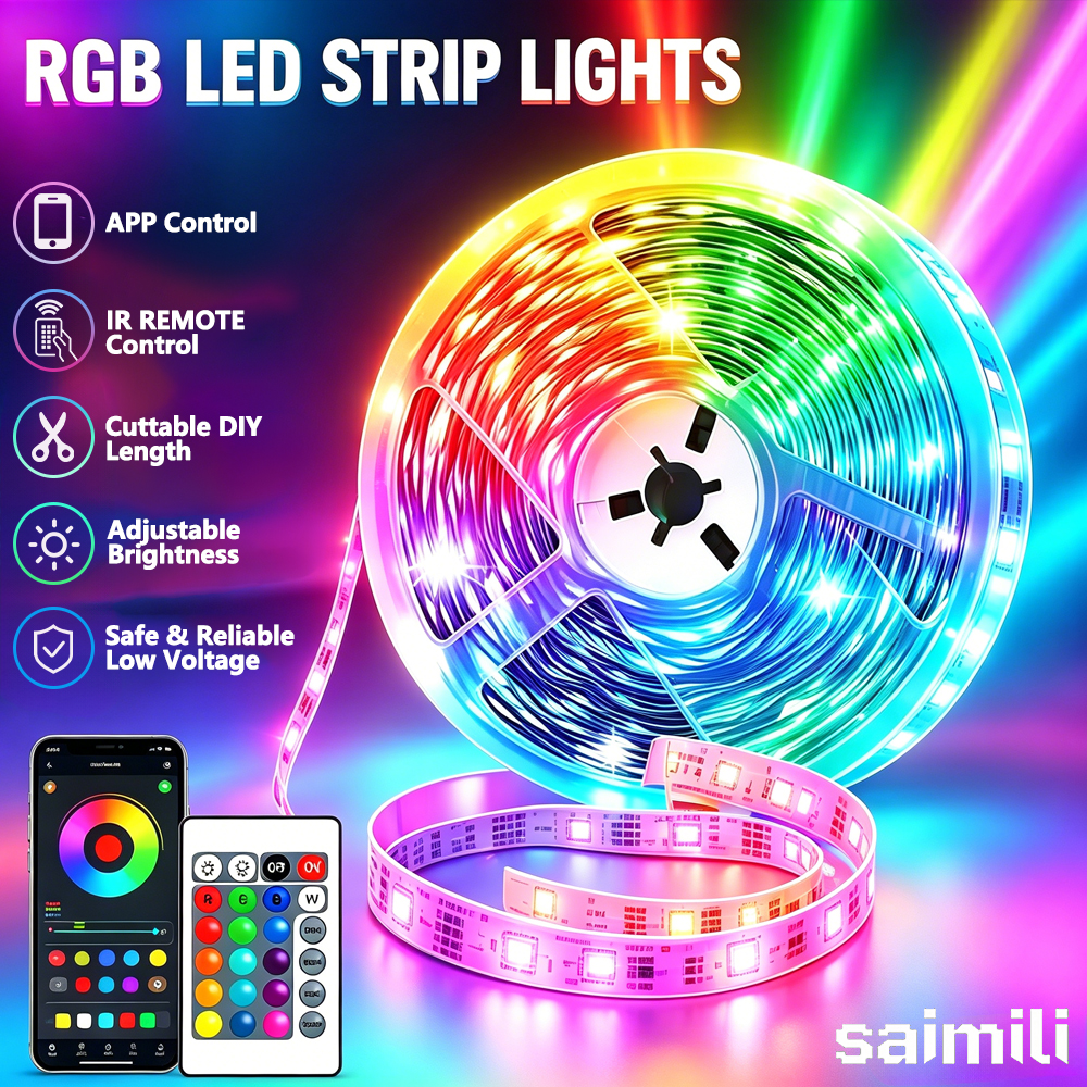 USB RGB LED Strip SMD3535 With - Led Gaming Light Strip บทวิจารณ์และราคา