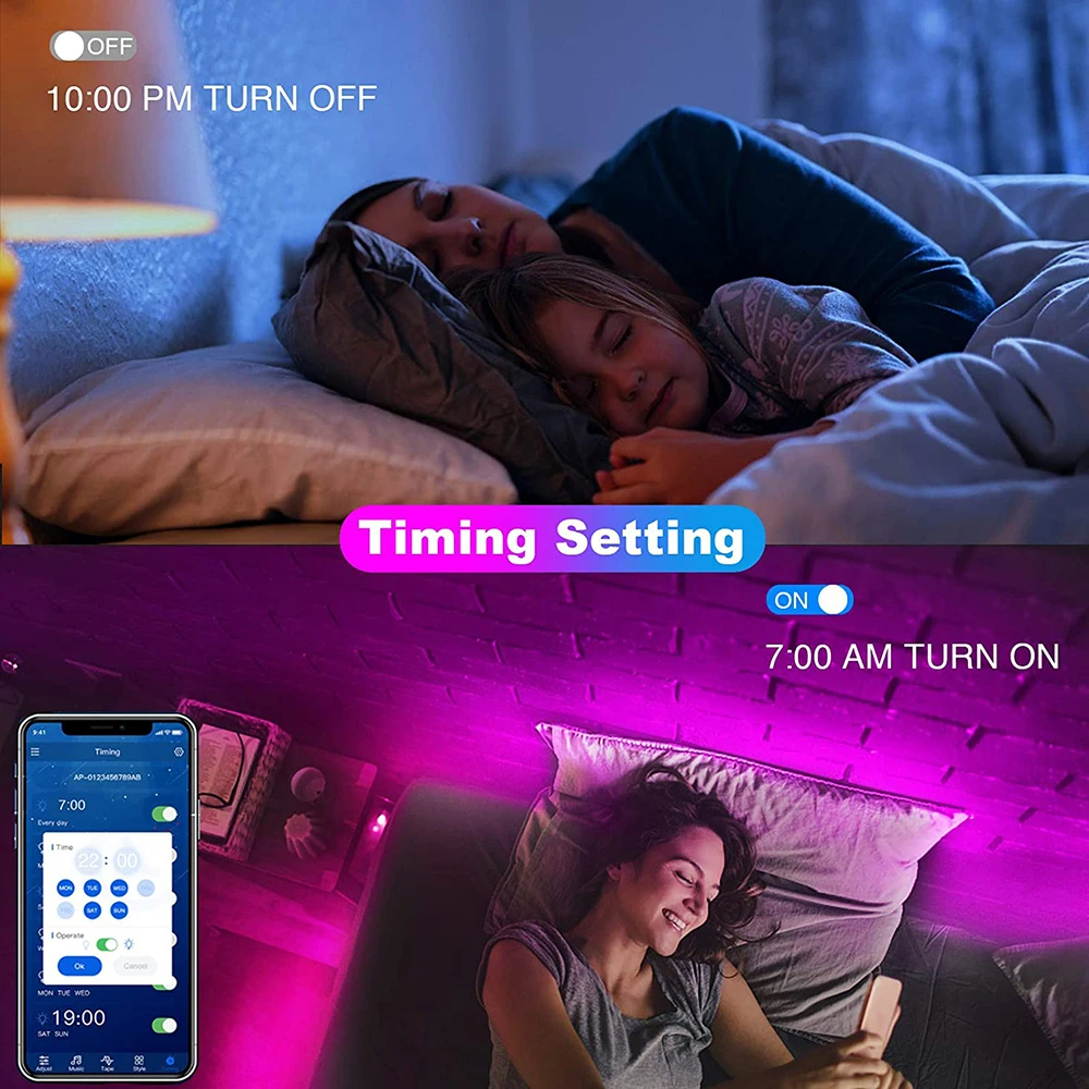 Bluetooth LED Lights Strip 505 - Led Gaming Light Strip บทวิจารณ์และราคา