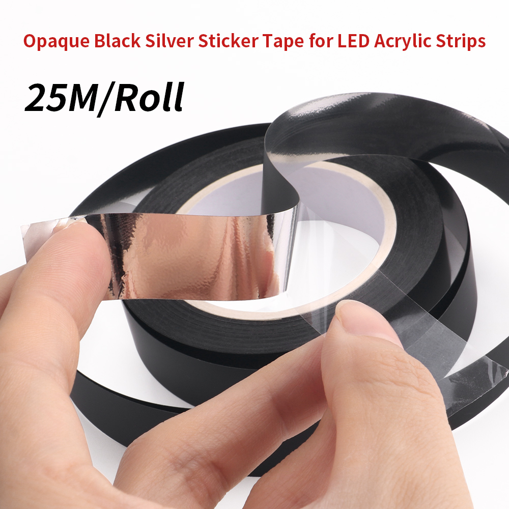 25M/Roll Matt Black Tape Stick - Led Gaming Light Strip บทวิจารณ์และราคา
