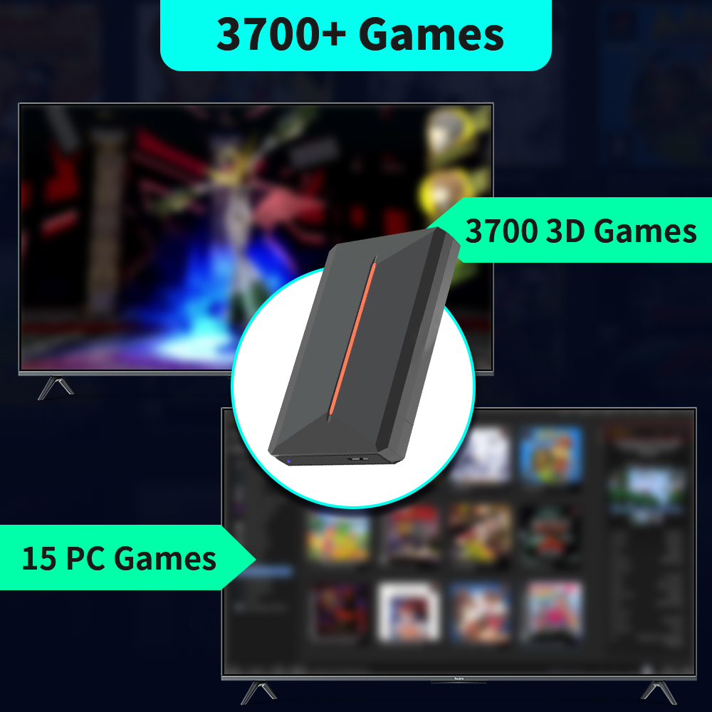 Launchbox OS 500GB Portable Ga - Gaming Console Windows บทวิจารณ์และราคา