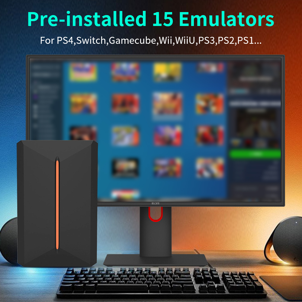Launchbox OS 500GB Portable Ga - Gaming Console Windows บทวิจารณ์และราคา