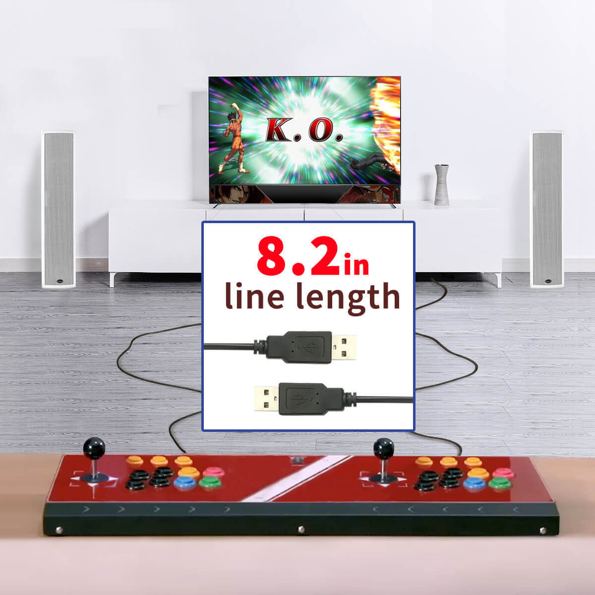 Double arcade stick multiple g - Console Gaming Hand บทวิจารณ์และราคา