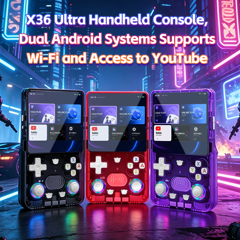 X36Ultra Retro Handheld Consol - Retro Gaming Console Youtube บทวิจารณ์และราคา