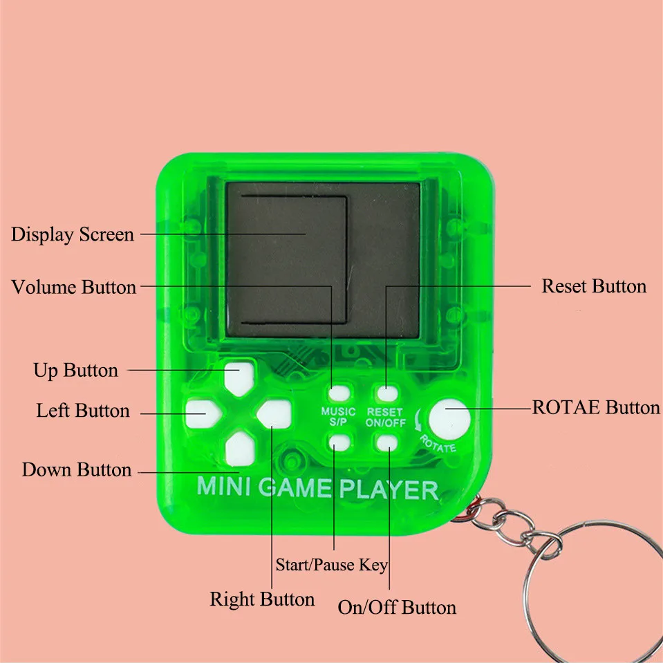 Retro Mini Handheld Game Playe - Console Gaming Hand บทวิจารณ์และราคา