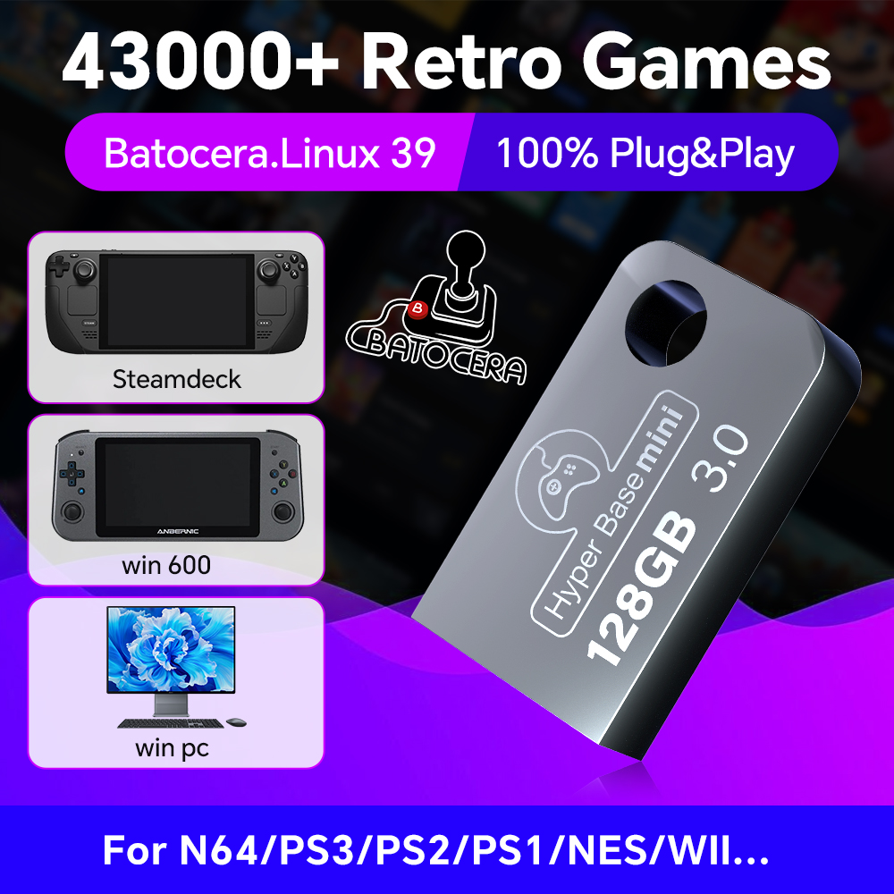 Batocera 128G USB Flash Drive  - Gaming Console Windows บทวิจารณ์และราคา