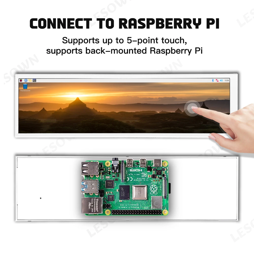 LESOWN Mini 8.8 Inch Portable  - Gaming Console And Monitor บทวิจารณ์และราคา