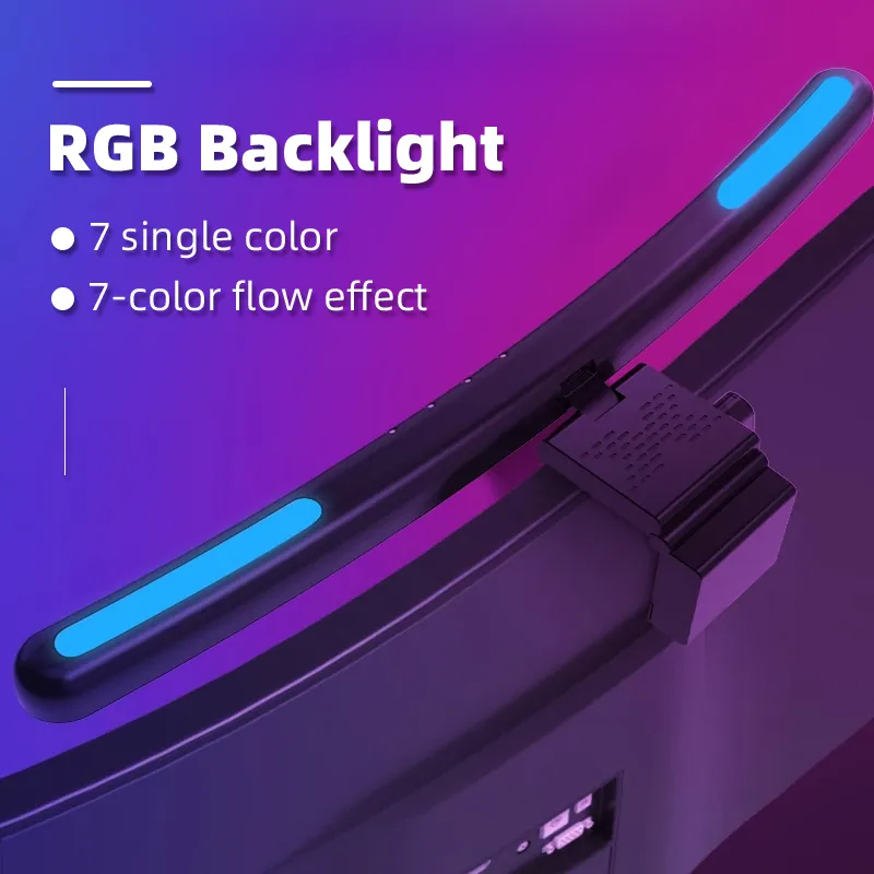 Curved LED Monitor Light Bar U - Led Gaming Light Strip บทวิจารณ์และราคา