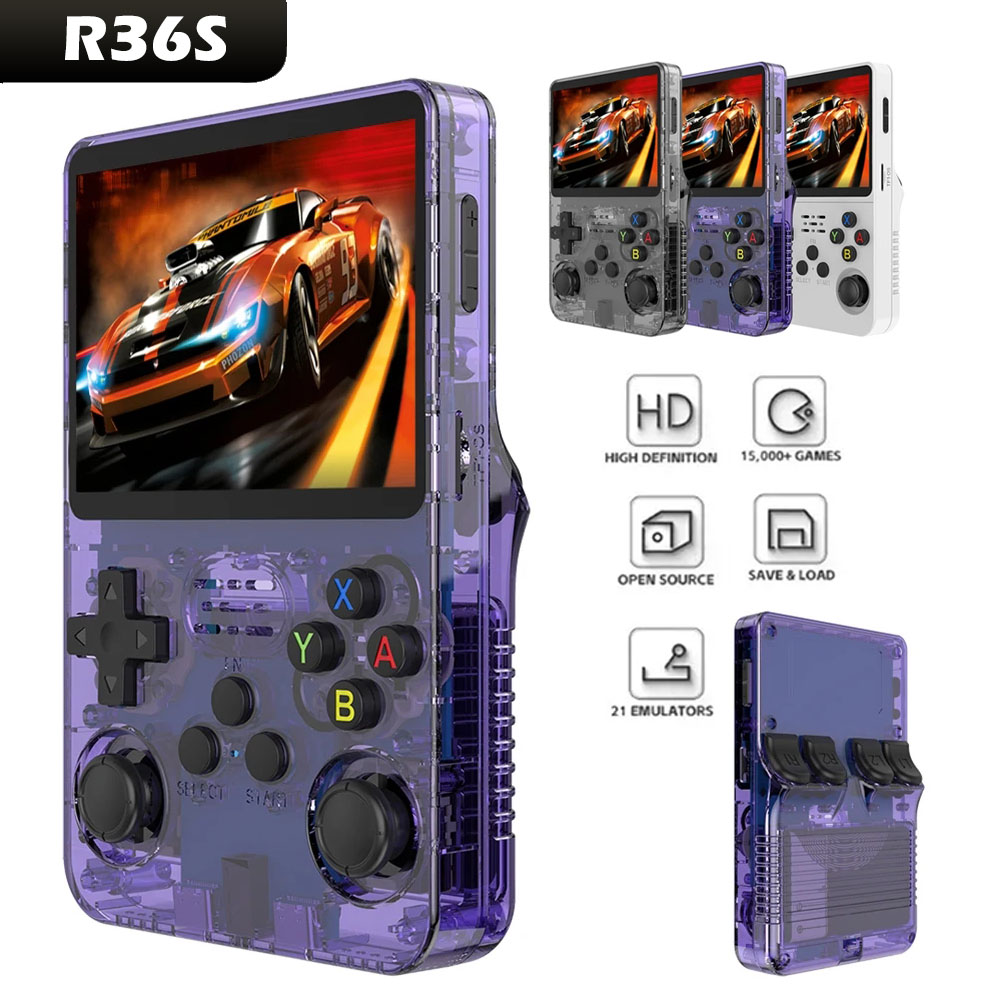 New Open Source R36S Retro Han - Gaming Console Years บทวิจารณ์และราคา