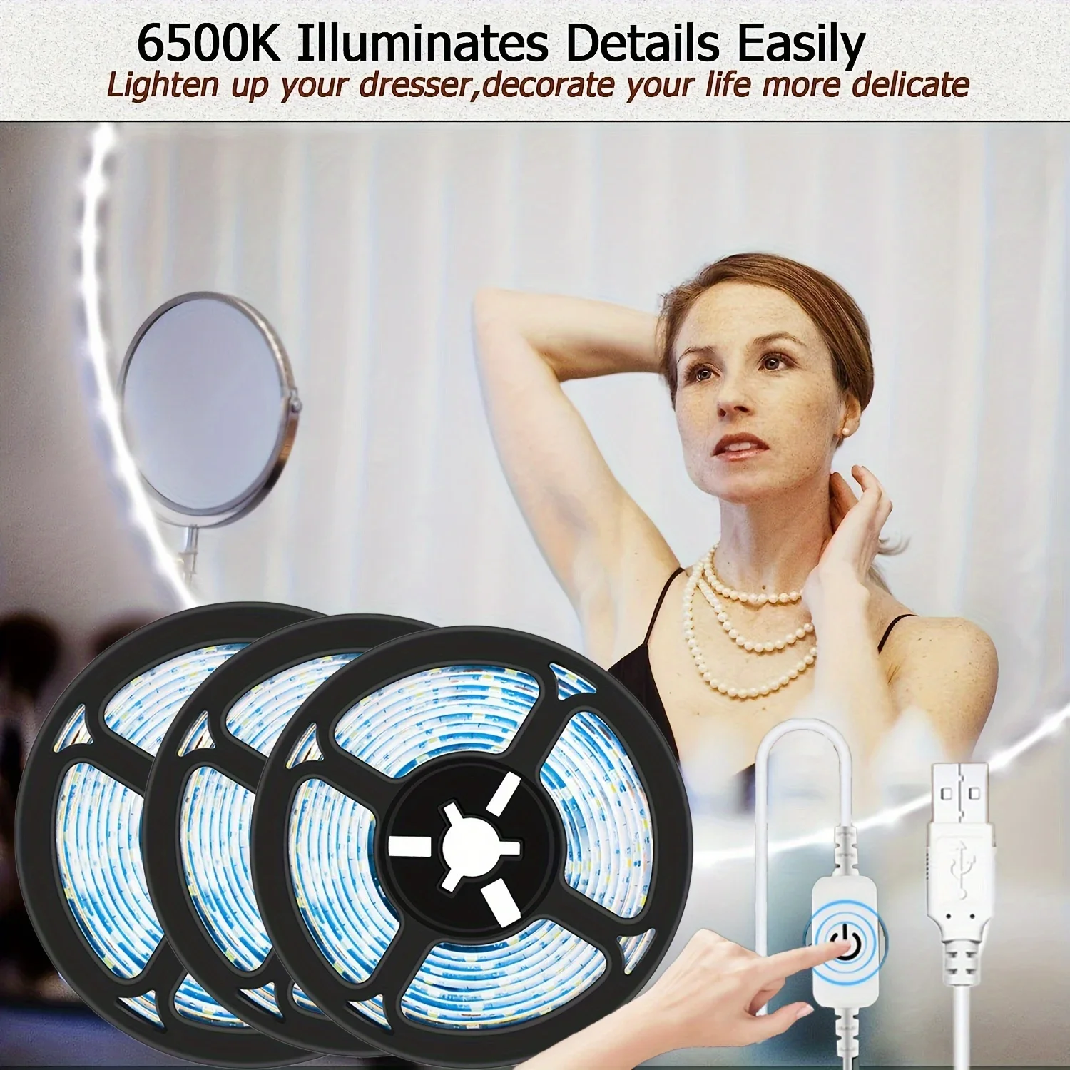 USB LED Strip Lights 5V 2835 S - Led Gaming Light Strip บทวิจารณ์และราคา